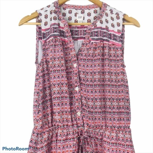 Gap Women Baby pink sleeveless midi Dress  size XS - Picture 2 of 13